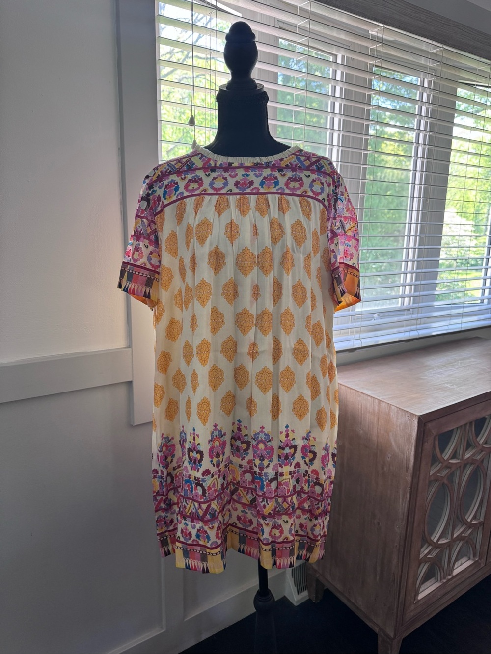Tanvi Kedia Boho Printed Dress – Anthropologie – Size M